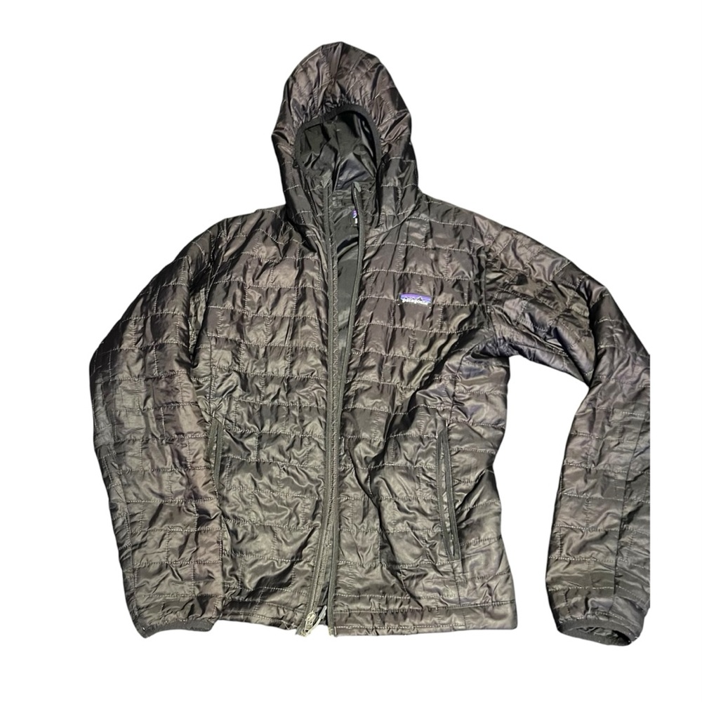 Patagonia Men's Black Hooded Jacket